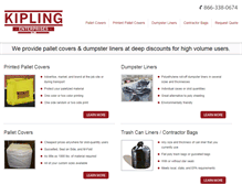 Tablet Screenshot of kipling-ent.com